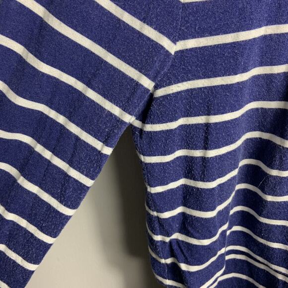 ASOS Blue Striped Maternity Top - Picture 3 of 5